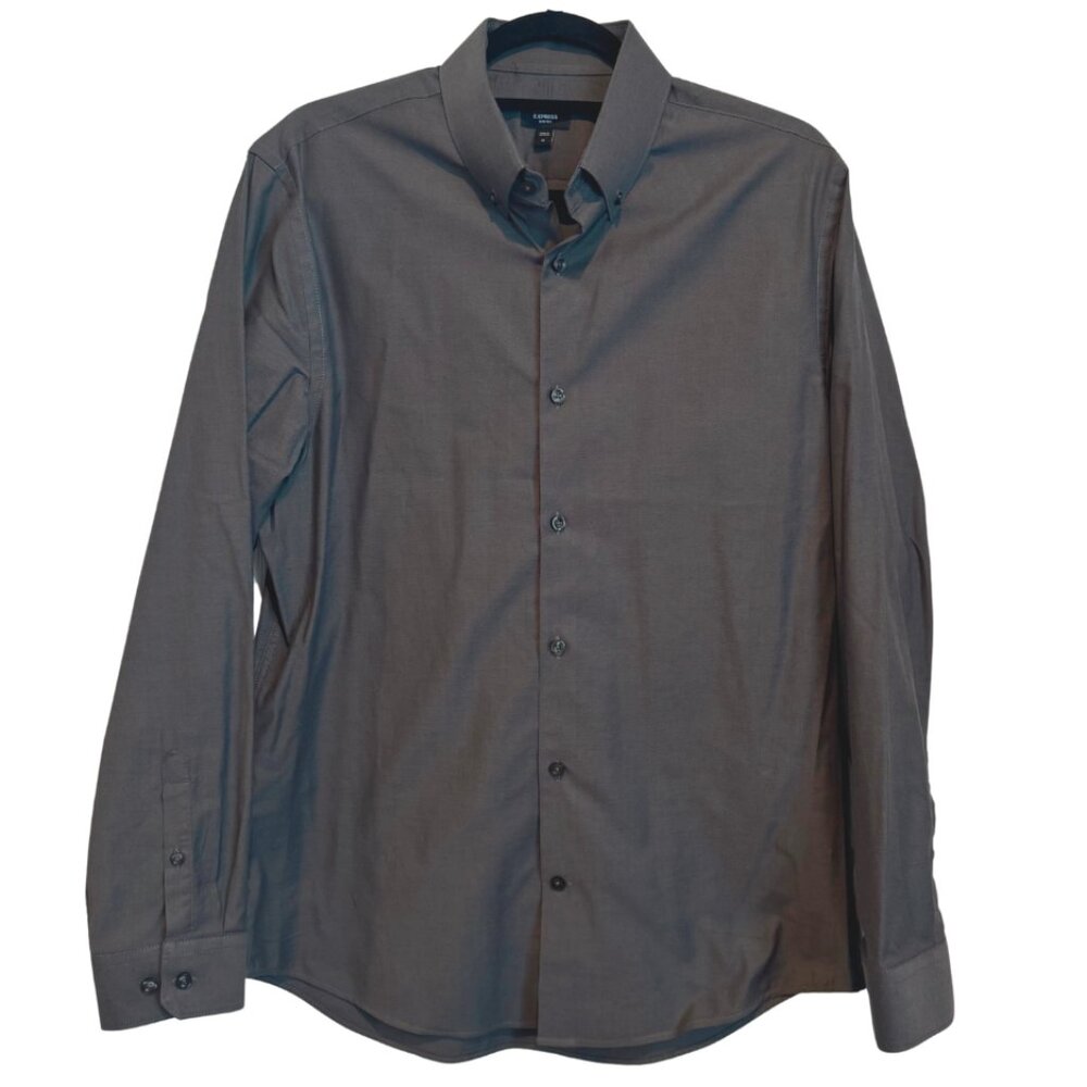 Express Men's 1MX Dress Shirt - Size Medium